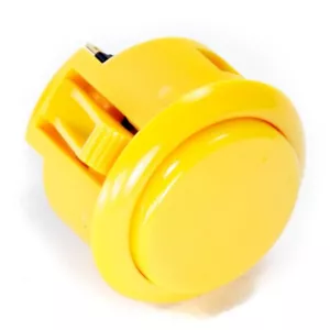 Sanwa Push Button OBSF-30-Y - GENUINE product - Arcade Controller - Picture 1 of 2