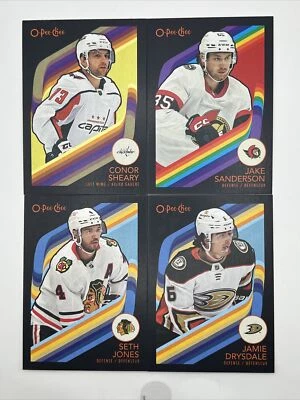 23-24 OpeeChee Retro Black Border 4 Card Lot /100 - Image 1 of 2