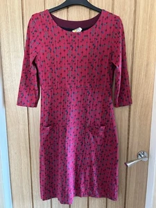 Weird Fish Ladies Dress - 3/4 Sleeve - Size 12 Cerise Mix - Picture 1 of 7