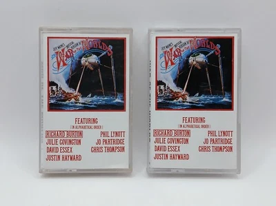 Jeff Wayne - The War Of The Worlds - Double Cassette Tape Album - UK Reissue Set - Bild 1 von 4