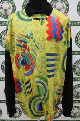 Maglia Calcio Portiere UHLSPORT TG 54/56 P178 shirt maillot trikot GOALKEEPER - Immagine 1 di 3