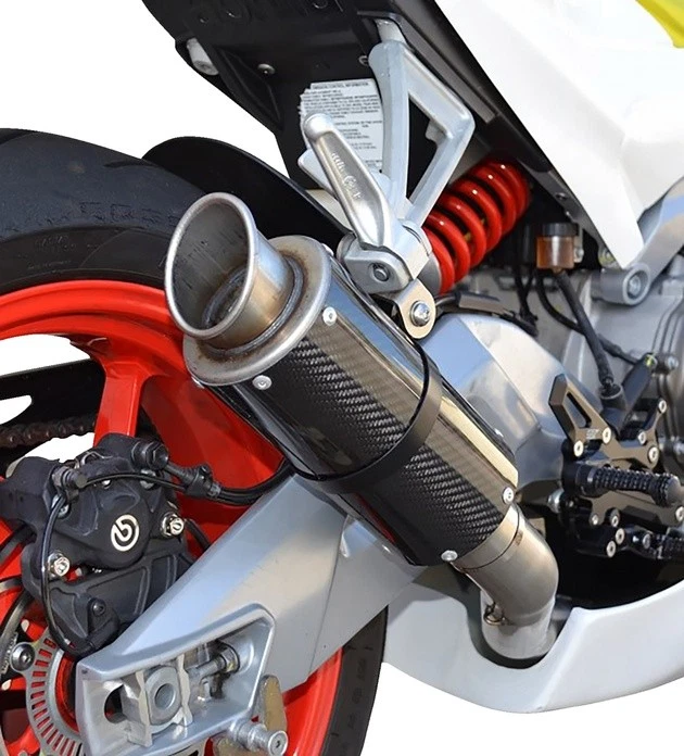Hotbodies Growler Full Exhaust System CF/SS Aprilia RS 660 2021-2023 Foto 1 de 1