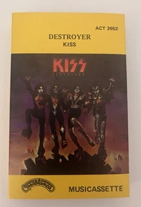 Kiss - Destroyer 1976 ASTOR Oz Cassette Tape AUCOIN - Picture 1 of 7