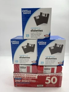 Lot de 124 Office Depot 2HD IBM 3,5" 124 pièces NEUF en boîte - Photo 1/10