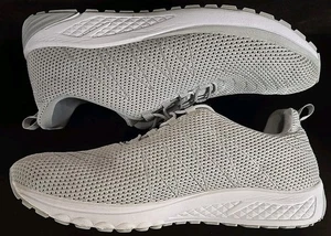 Propet X25 Ortholite Grigio Maglia Sneakers US Uomo Taglia 16 MAA252M X(3E) - Foto 1 di 9