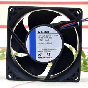8214JNR 24V 10.8W 80*80*38MM For Siemens Inverter Cooling fan 2-Wire - Afbeelding 1 van 2