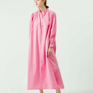 TEN Ron Herman Kaftan Dress Shirt One-Piece Pink jp - Bild 1 von 3