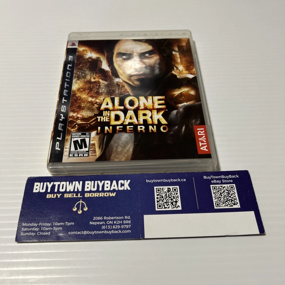 Alone In The Dark Inferno (Playstation 3 PS3, 2008) CIB Complete with Manual - Image 1 of 4