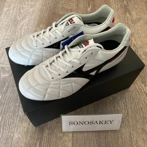 MIZUNO MORELIA II JAPAN P1GA2502 09 Super White Pearl × Black New in Box from JP - Picture 1 of 12