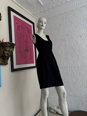 Little Black Dress Moschino Small Made In Italy-LBD- - Image 1 of 4