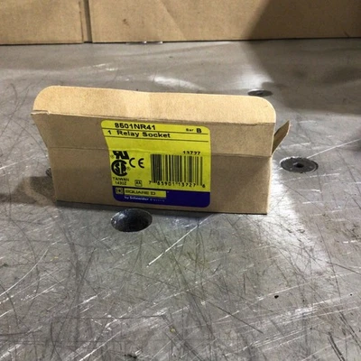 SCHNEIDER 8501NR41 Relay Socket NOS - Image 1 of 2