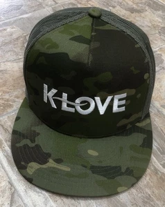 K-Love Christian Radio Station Camouflage Mütze Camo Cap - Bild 1 von 8