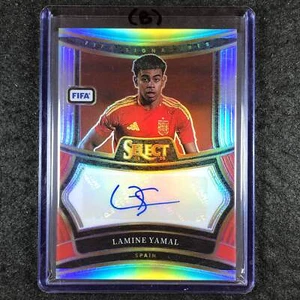2024-25 Select FIFA LAMINE YAMAL Signatures Auto Silver Prizm #LY (B) - Bild 1 von 1