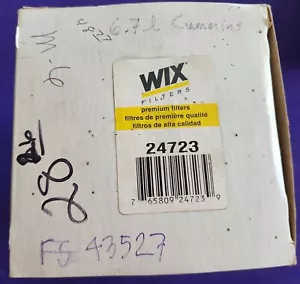 WIX24723 - WIX 24723 (FS43257) Genuine Fuel Filter - New Old Stock - Bild 1 von 4