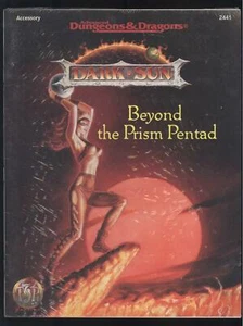 DARK SUN BEYOND THE PRISM PENTAD AD&D 2ND EDITION SEALED TSR 2441 - Picture 1 of 2