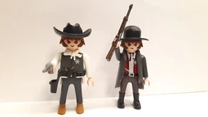 2x Playmobil Custom Western Cowboy Sheriff Figuren - Bild 1 von 7