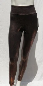 NEW WILD FABLE Metallic Bronze Animal Print High Rise Leggings US L & XXL  Hot! - Picture 1 of 3
