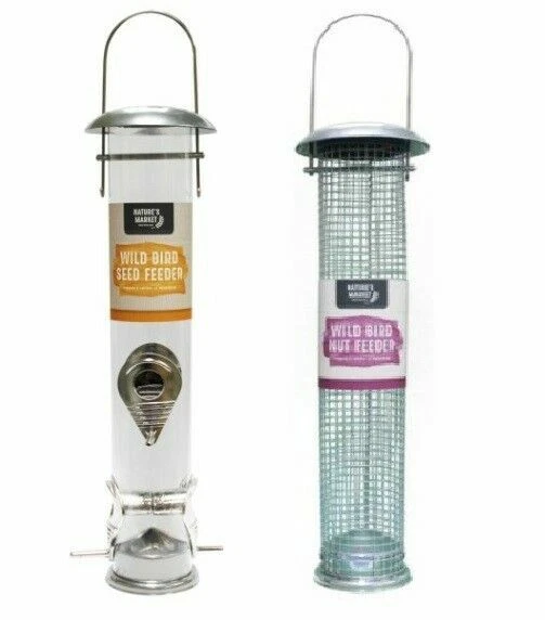 Kingfisher Br019 Large Deluxe Metal Wild Bird Nut Feeder