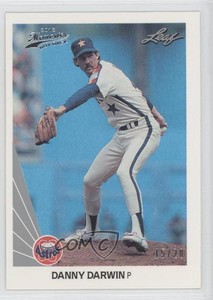 2012 Leaf Memories 1990 Leaf Buy Back Silver Foil /20 Danny Darwin #346