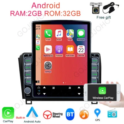 9.7" Car Radio Stereo GPS Navi Carplay For Toyota Sequoia 2008-19 Tundra 2007-13 - Image 1 of 4