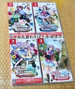 Lot of 4 Atelier Alchemist Of Arland 1 to 4 set Nintendo Switch Game Japan #N365 - Picture 1 of 2
