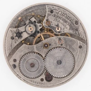 Waltham Grado No. 225 Movimiento Reloj Bolsillo Antiguo Talla 12 17 Joyas, Funciona - Imagen 1 de 5
