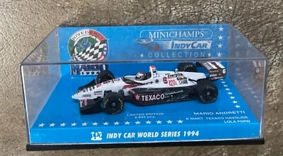 MINICHAMPS IndyCar Collection Mario Andretti 1994 Limited Edition Lola Ford - Image 1 of 2