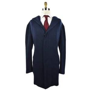 NEW KNT KITON OVERCOAT 100% CASHMERE SZ 42 US 52 EU 8R 20KNC1 - Picture 1 of 11