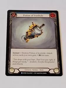 Potion of Ironhide (blue) rare everfest 1st edition NM Flesh And Blood - Bild 1 von 2