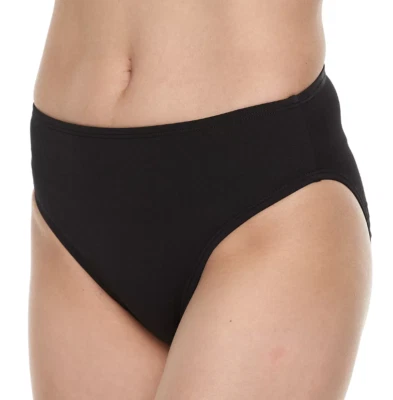 Parte inferior de bikini Speedo L33823 para mujer negra de compresión central cintura alta talla S Foto 1 de 3