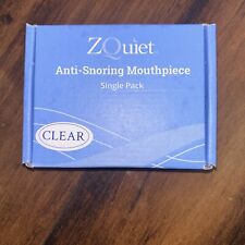 ZQuiet Anti-Snoring Mouthpiece Solution - Comfort Size 2 ~Single Device - CLEAR