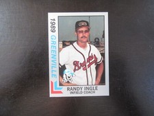 1989 Best Greenville Braves # 21 Randy Ingle Card (B60) Atlanta Braves