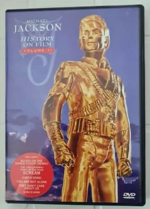 MICHAEAL JACKSON VIDEO GREATEST HIST HISTORY ON FILM VOLUME 2 - DVD - Foto 1 di 2