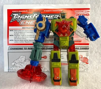 Hasbro Transformers Energon OFFSHOOT Action Figure 2004 Complete - Image 1 of 4