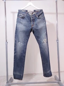 Jacob Cohen Hecho a Mano Raro LuxuryType 610 Talla 36 Azul Desteñido Denim Recto - Imagen 1 de 13