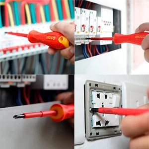 Insulated Screwdriver 1000V CR-V Material Multiple Style 2 Versions Randomly - Picture 1 of 21