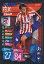 Topps Match Attax Champions League 19 20 2019 2020 ATL12 Joao FeliX Base Card