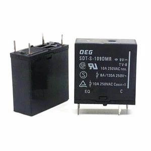 2 STCK. TYCO SDT-S-109DMR 9VDC Power Relais 4-polig - Bild 1 von 1