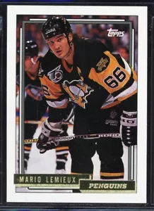 1992-93 Topps Gold #212 Mario Lemieux - Picture 1 of 2