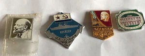 Prendedores rusos vintage - Imagen 1 de 4