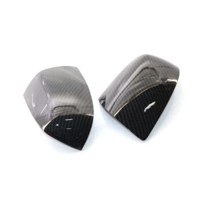 Mirror Cover Carbon Fiber Shell Cap For Ford Focus 05-07 Driver & Passenger Side - Image 1 of 4
