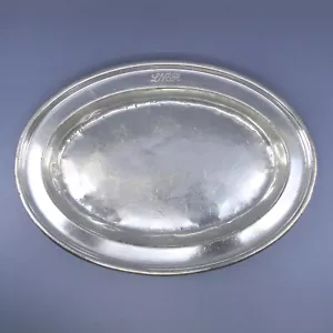 LNER London & North Eastern Railway Silver Soldered Entree Platter Walker & Hall - Picture 1 of 7