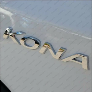 86310 J9000 Genuine "KONA"  Trunk Emblem for 2017 2018 HYUNDAI Kona  - Picture 1 of 2