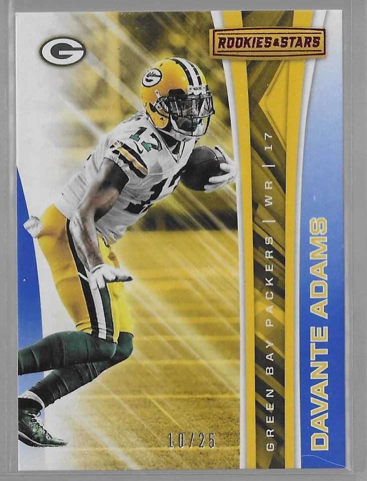 Davante Adams 2017 Panini Rookies & Stars Parallel/25 Packers Raiders NFL!1 - Image 1 of 1