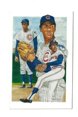 Ferguson Jenkins Chicago Cubs / 1991 Legends post card - Image 1 of 2