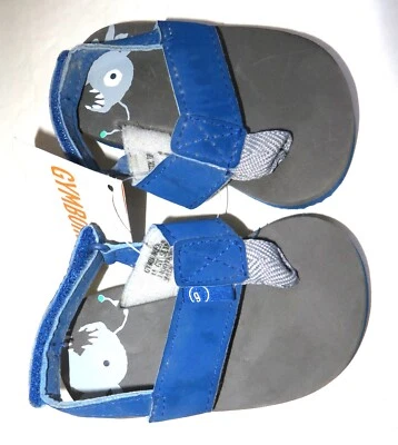 Nuevo GYMBOREE Azul Talla 3-4 (5 Pulgadas) Sandalias Zapatos Foto 1 de 2