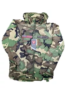 US Army Military Cold Weather Parka Primaloft Jacket ECWCS Woodland Gen 3 Lev 7 - Picture 1 of 8