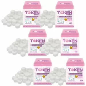 Dry Compressed Disposable Mini Towel Coin style Tissue(Wet) Wipes 3000pcs(Korea) - Picture 1 of 3