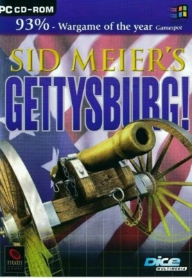 Sid Meier's GETTYSBURG - PC CD-ROM Civil War Strategy Game NEW - Image 1 of 2