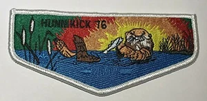 Solapa Hunnikick OA Lodge 76 como nueva con WW DC1 - Imagen 1 de 1